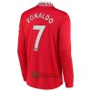 Oficiální Fotbalový Dres s Dlouhý Rukáv Manchester United Ronaldo 7 Domácí 2022-23 pro Muži